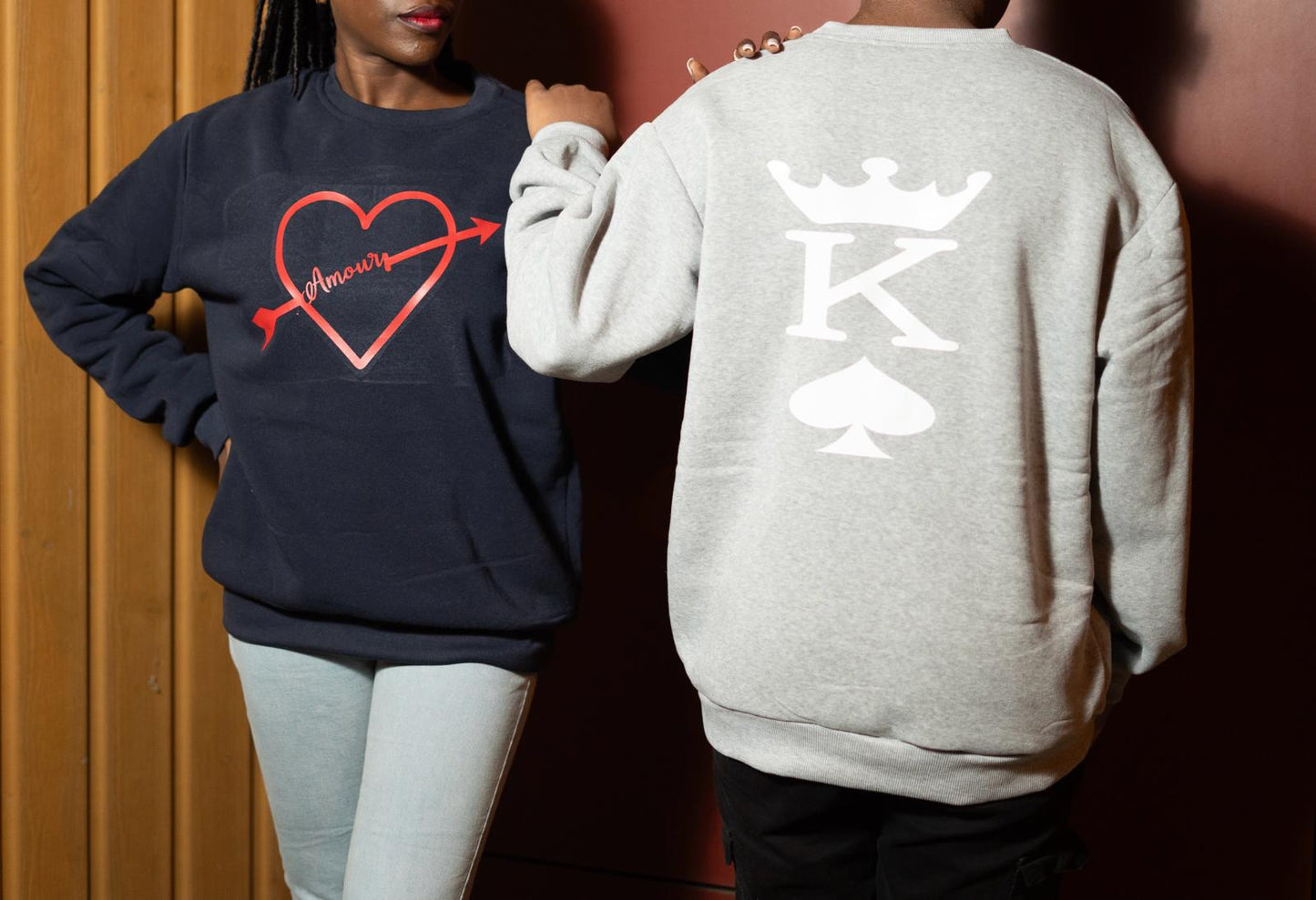 PULL- SWEAT couple " K & Amour"