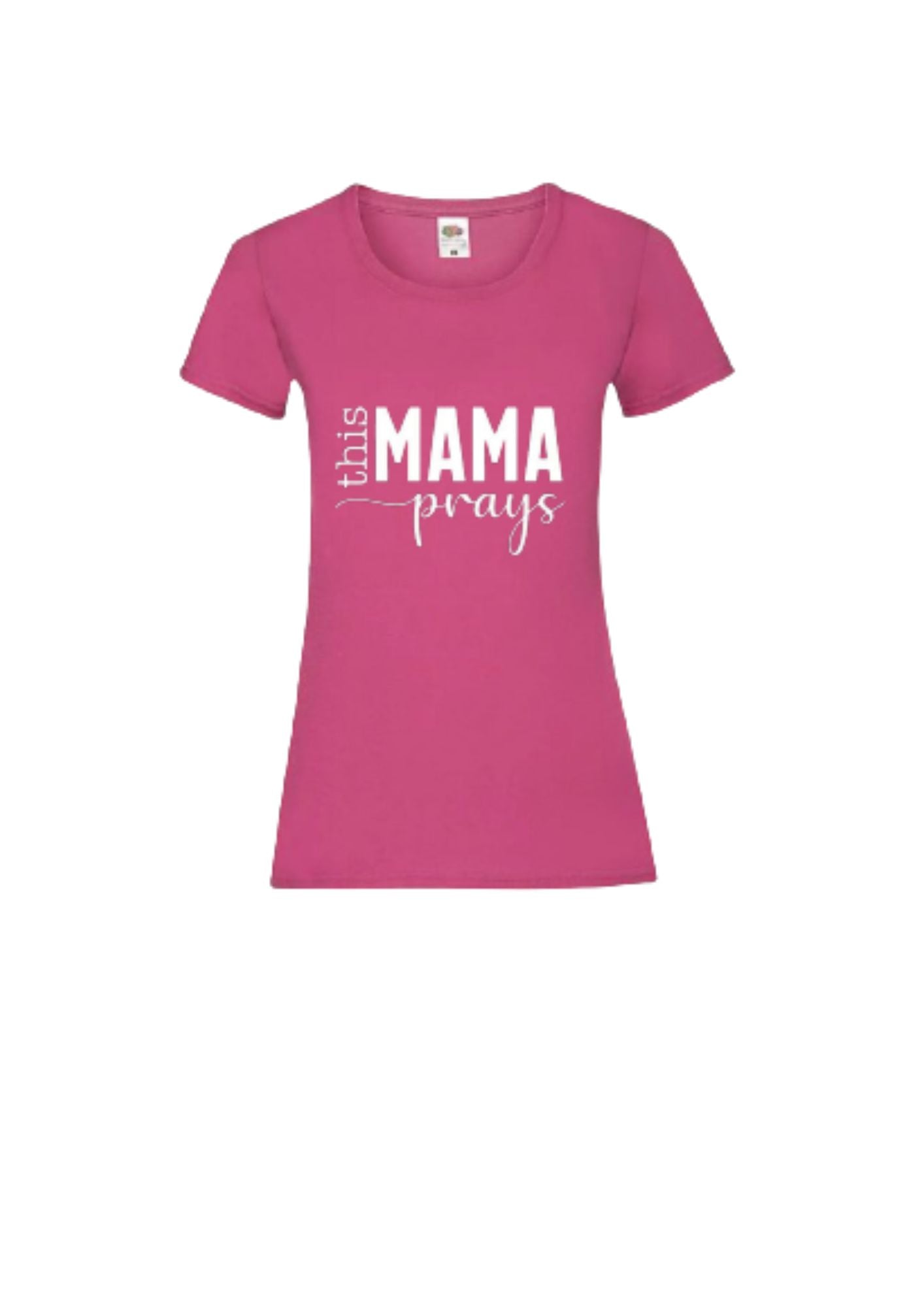 T-shirt "This mama prays"